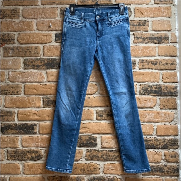 SOLD M.i.H x Anthropologie The Paris Cropped Jeans - Picture 3 of 15